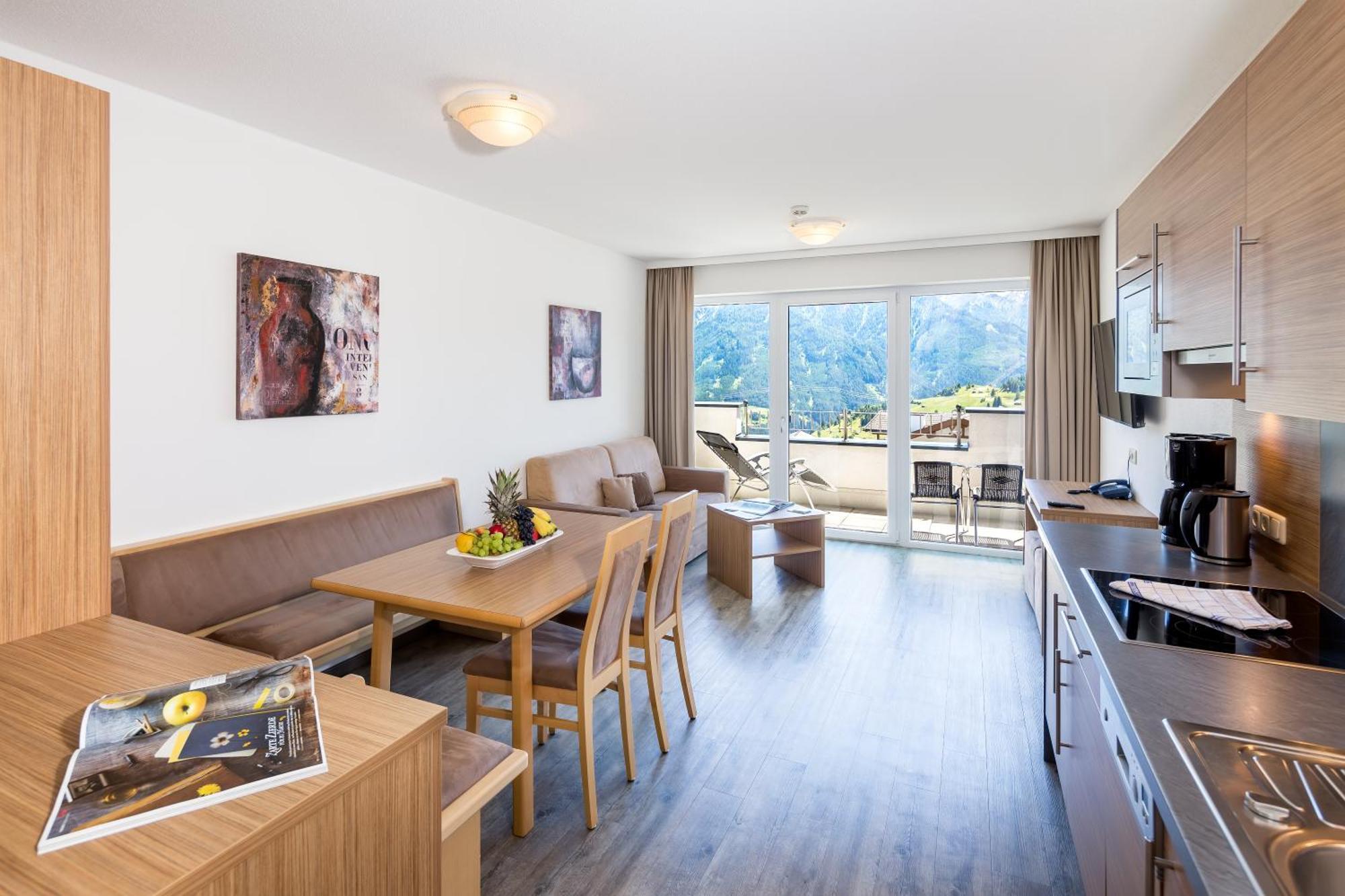 Aparthaus Gondeblick Fiss Exteriér fotografie
