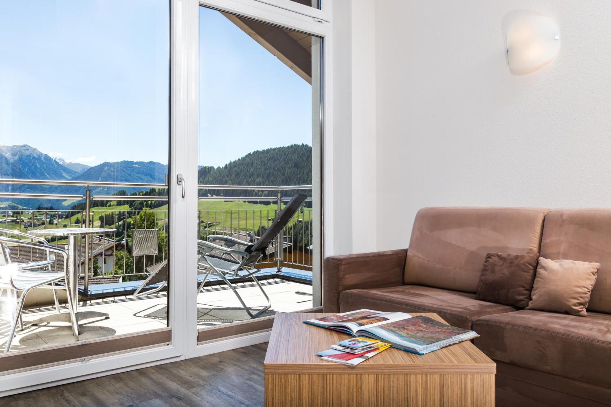 Aparthaus Gondeblick Fiss Exteriér fotografie